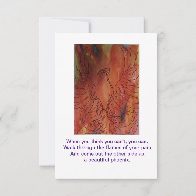 Cartões de agradecimentos plano (Verso)