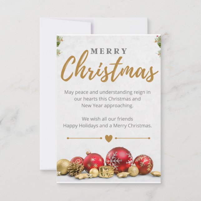 Cartões de agradecimentos plano (Frente)