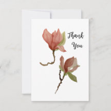 cartões de agradecimentos plano de 3,5" x 5"