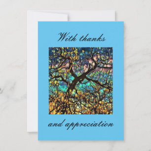 cartões de agradecimentos plano de 4,5" x 6,25"