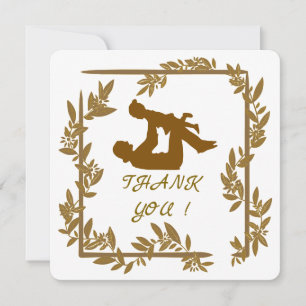 Cartões de agradecimentos plano de caridade e doaç