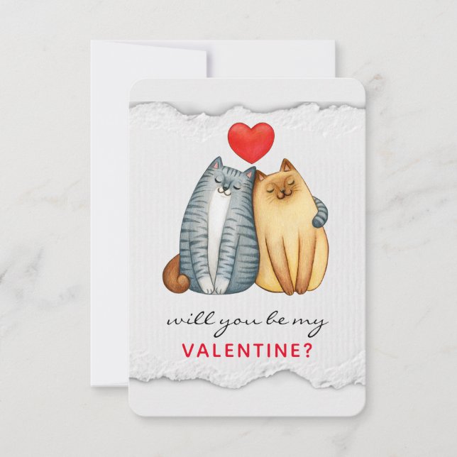 Cartões de agradecimentos plano de Dia de os namor (Frente)