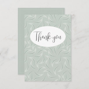 Cartões de agradecimentos plano de pena abstrato V