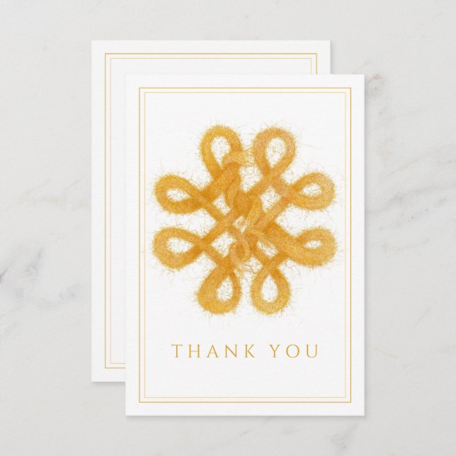 Cartões de agradecimentos plano Dourado do CELTIC  (Frente/Verso)