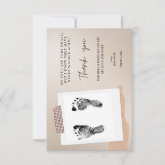 Cartões de agradecimentos plano NICU