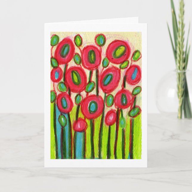 Cartões de agradecimentos Playful Positions No 2 (Frente)