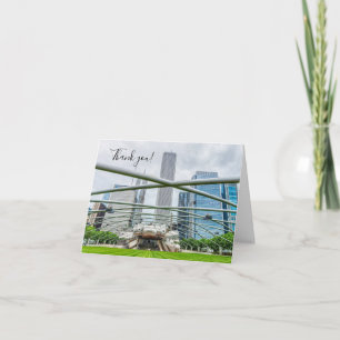 Cartões de agradecimentos Pritzker Pavilion de Chi