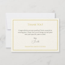 Cartões de agradecimentos Quando Alguém Compre Seu
