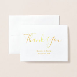 Cartões de agradecimentos Real