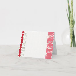 Cartões de agradecimentos retrorreflector