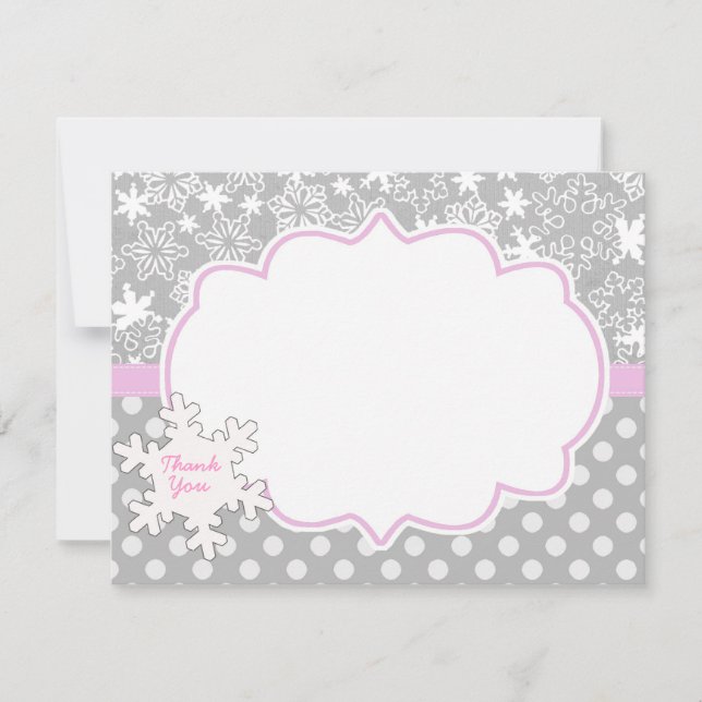 Cartões de agradecimentos Rosa No Interior Do Onde (Frente)