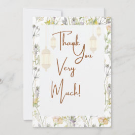 Cartões de agradecimentos Russo