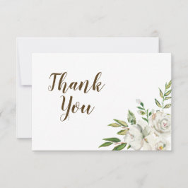 Cartões de agradecimentos Rustic Elegance