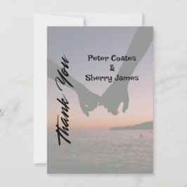 Cartões de agradecimentos Rustic Wedding