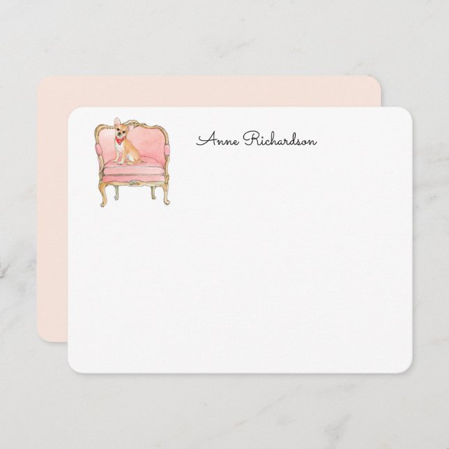 Cartões de agradecimentos simples personalizado de (Frente/Verso)