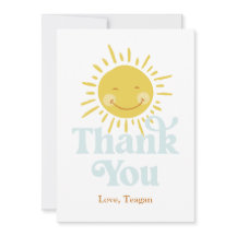 Cartões de agradecimentos Sol Cugado