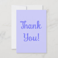 Cartões de agradecimentos Sólido Roxo