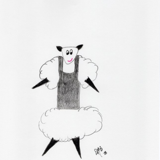 Cartões de agradecimentos - Tank Ewe (Criador carregado)