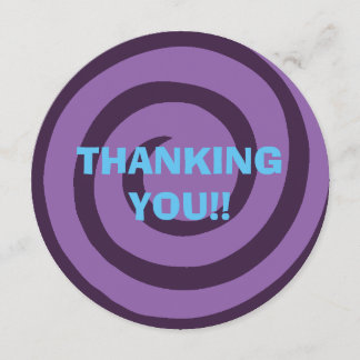 Cartões de agradecimentos temáticos Home (vazio)