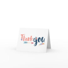 Cartões de agradecimentos tribal