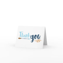 Cartões de agradecimentos tribal