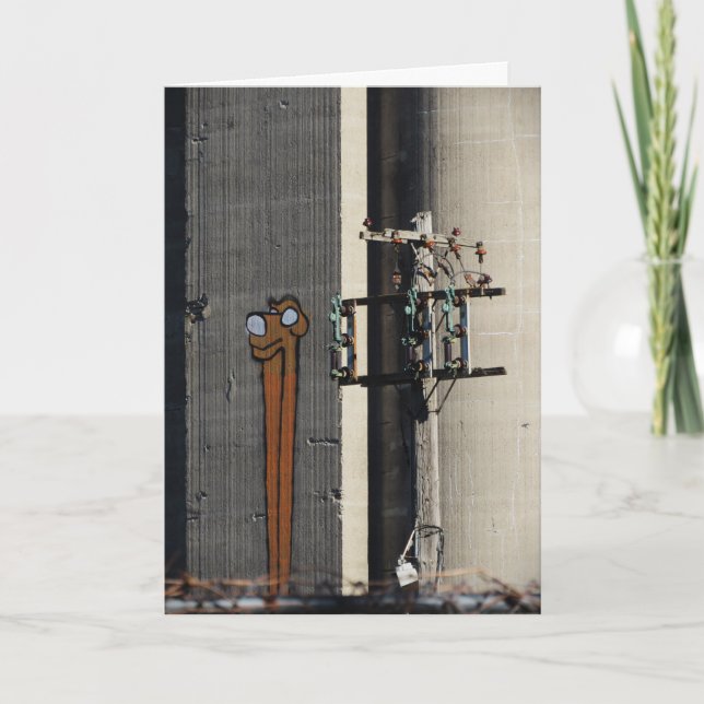 cartões de agradecimentos "vigia elevada" (Frente)