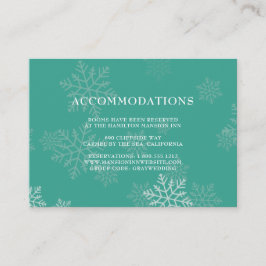 Cartões de alojamento em hotel Elegante para Casam