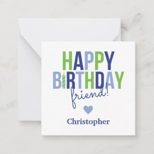 Cartões de Alojamento Felizes Personalizados