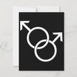 Cartões de amor do mesmo sexo para Convites de fe