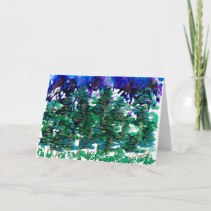 Cartões de Amor Vendo Árvores Dormindo