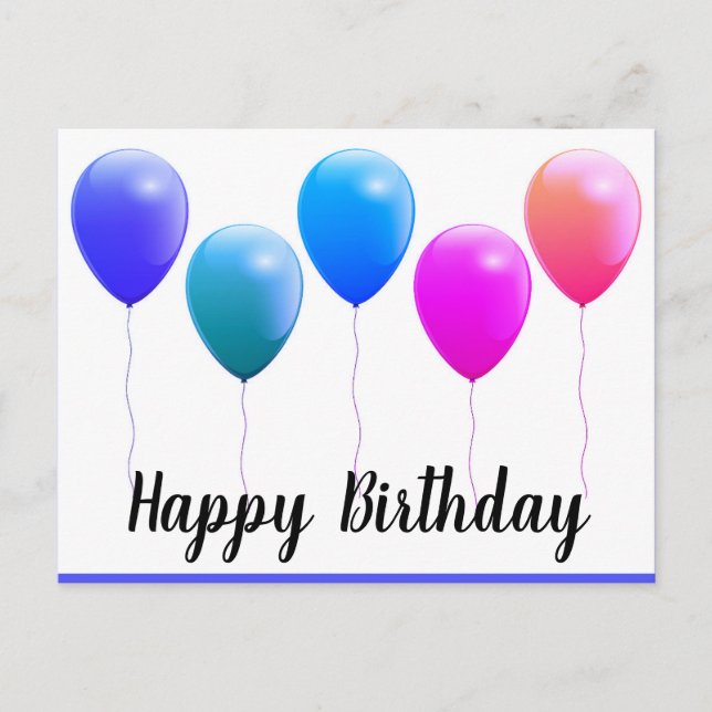 Cartões de aniversário (Frente)