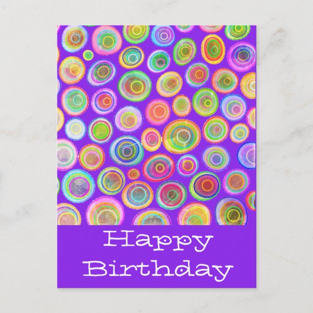 Cartões de aniversário (Frente)