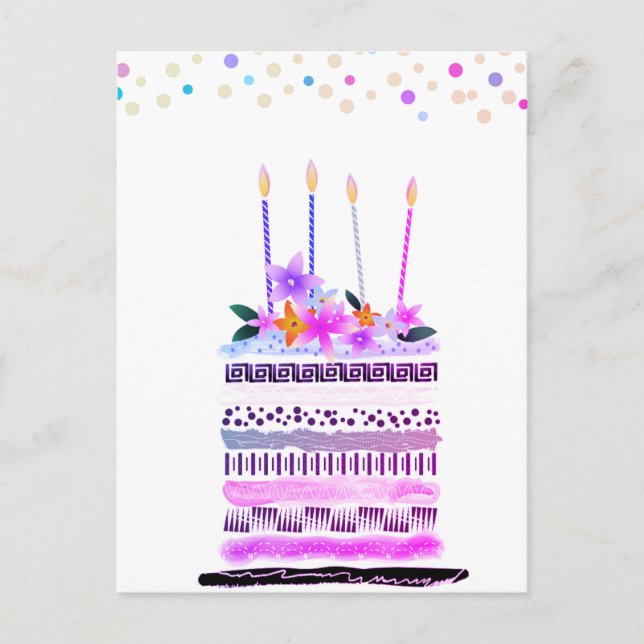 Cartões de aniversário (Frente)