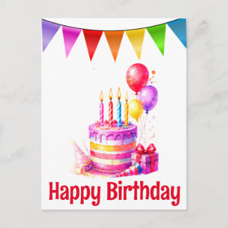 Cartões de aniversário