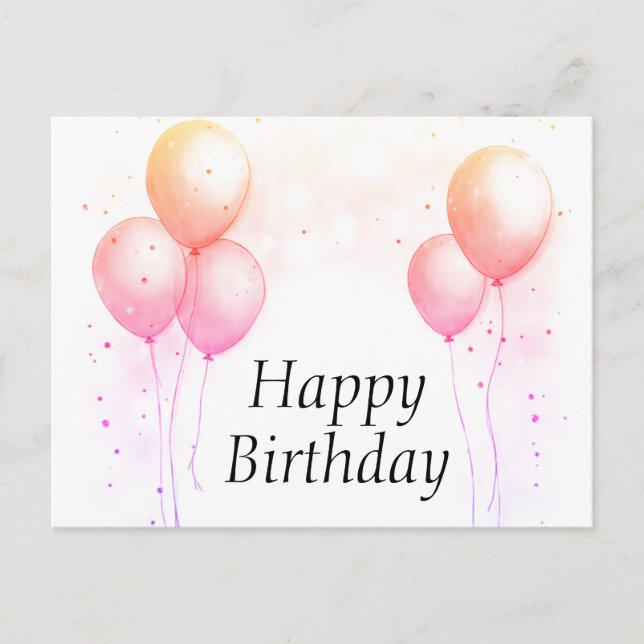 Cartões de aniversário (Frente)