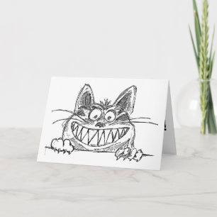 CARTÕES DE ANIVERSÁRIO DE GATO ENGRAÇADO