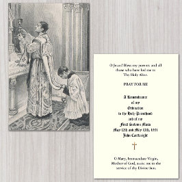CARTÕES DE ANIVERSÁRIO DE ORDENAÇÃO DE PADRE CATÓL