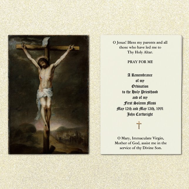 CARTÕES DE ANIVERSÁRIO DE ORDENAÇÃO DE PADRE CATÓL (Criador carregado)