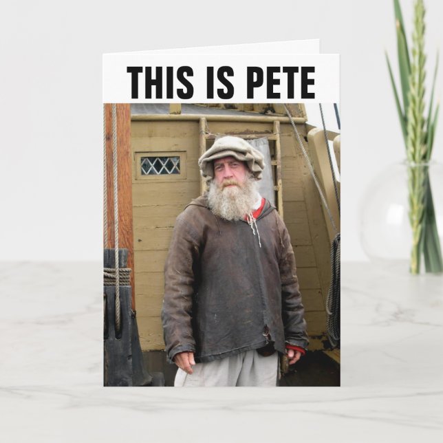 CARTÕES DE ANIVERSÁRIO DE PETE PARA ELA (Frente)