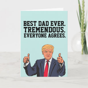 CARTÕES DE ANIVERSÁRIO DO PAI DONALD TRUMP