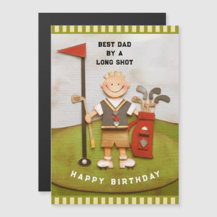 Cartões de Aniversário do Pai Golfista