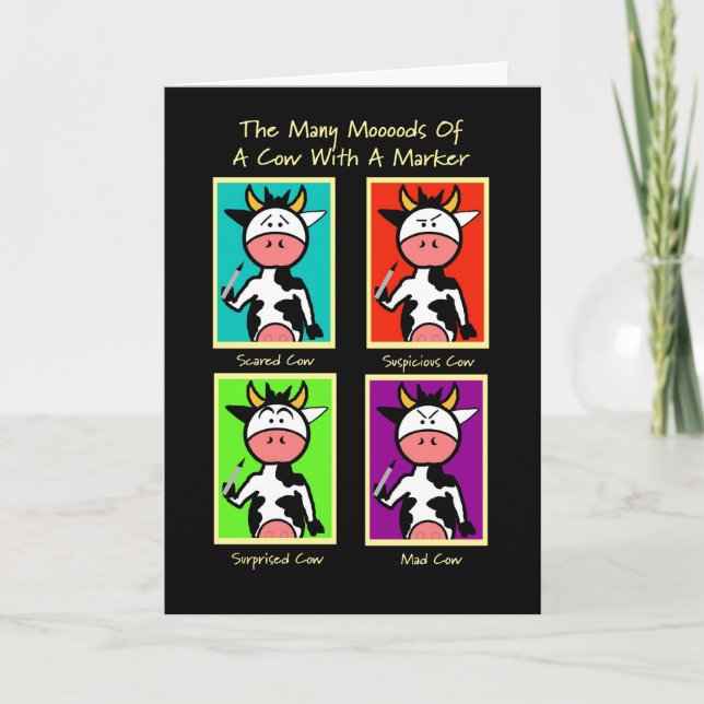 Cartões de Aniversário Engraçado (Frente)