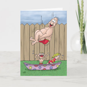 Cartões de aniversário engraçados: Big Splash