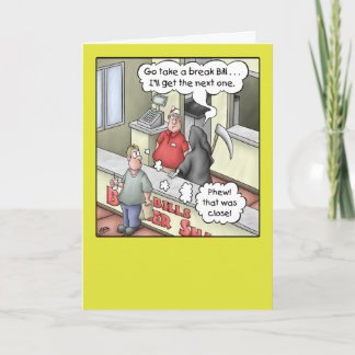 Cartões de aniversário engraçados: Burger Bash 2