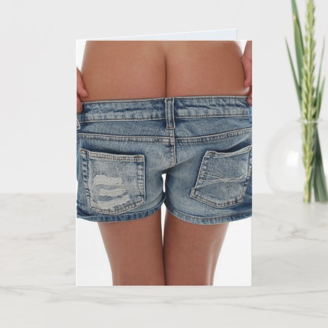 CARTÕES DE ANIVERSÁRIO ENGRAÇADOS COM GAROTA MOSTR (Frente)