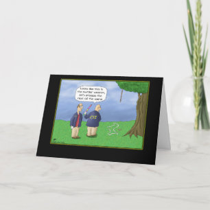 Cartões de aniversário engraçados: CSI Piñata