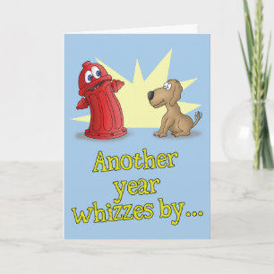 Cartões de Aniversário Engraçados: Outro Ano