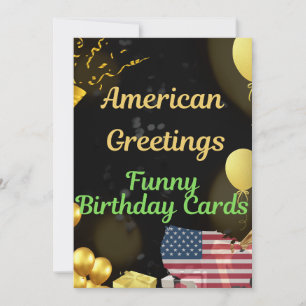 cartões de aniversário engraçados saudações americ