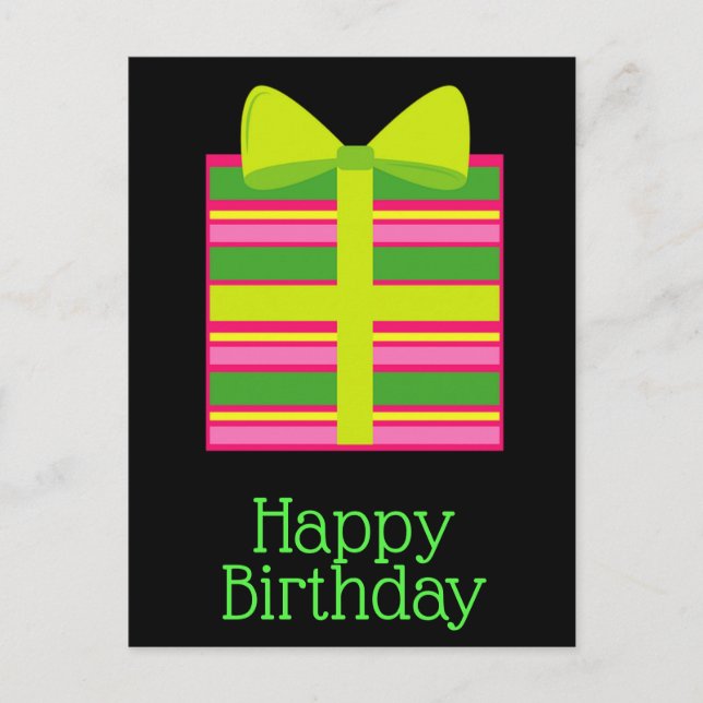 Cartões de aniversário felizes (Frente)