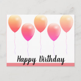 Cartões de aniversário felizes